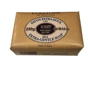 L’Occitane en Provence savon extra-doux lait milk soap bat with shea butter 8.8